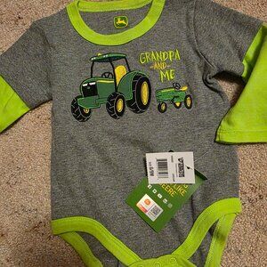 NWT Boy John Deere Onesies
